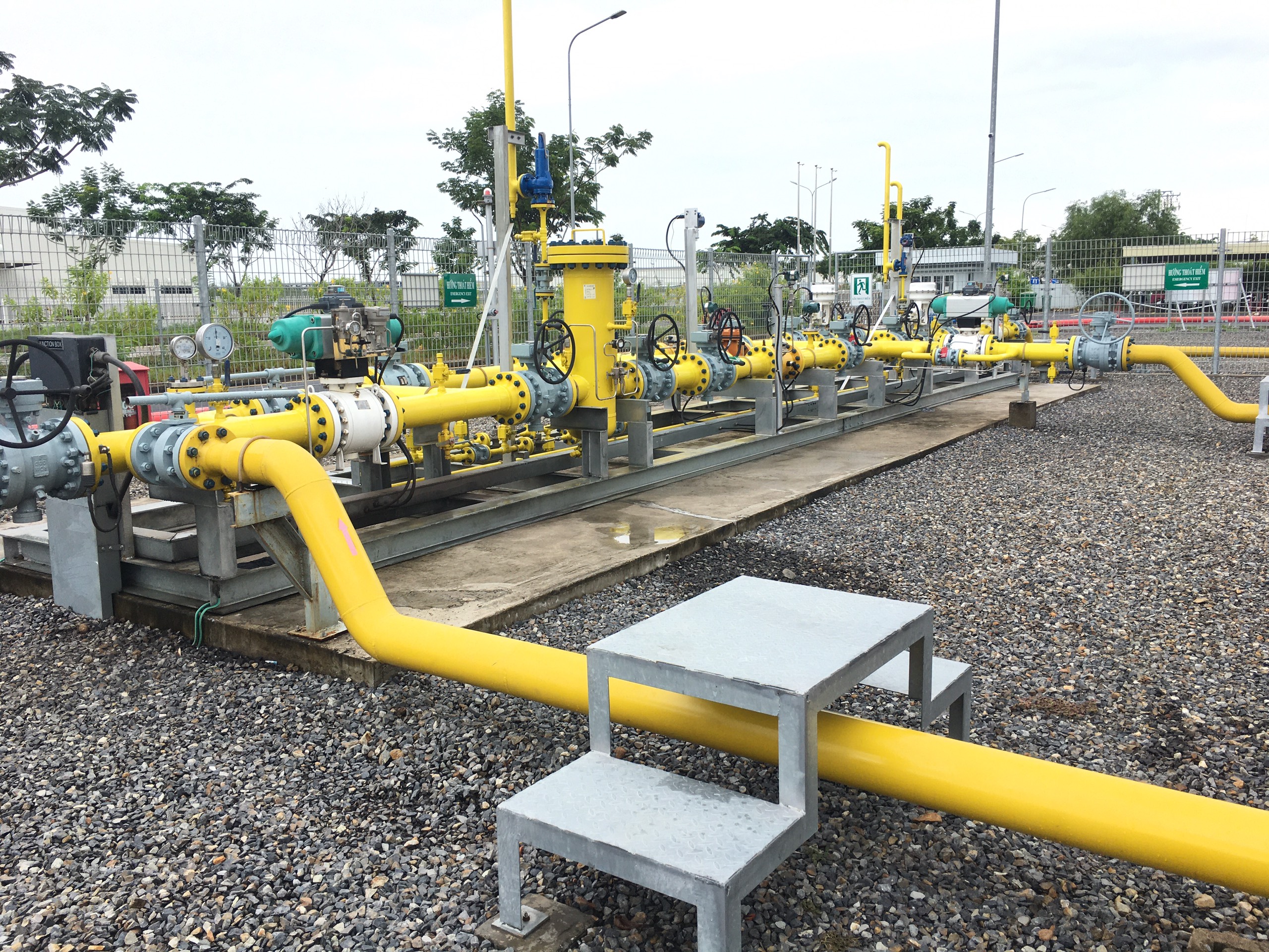 HỆ THỐNG TIẾP NHẬN VÀ PHÂN PHỐI KHÍ THẤP ÁP CỦA CÔNG TY TNHH SOJITZ OSAKA GAS