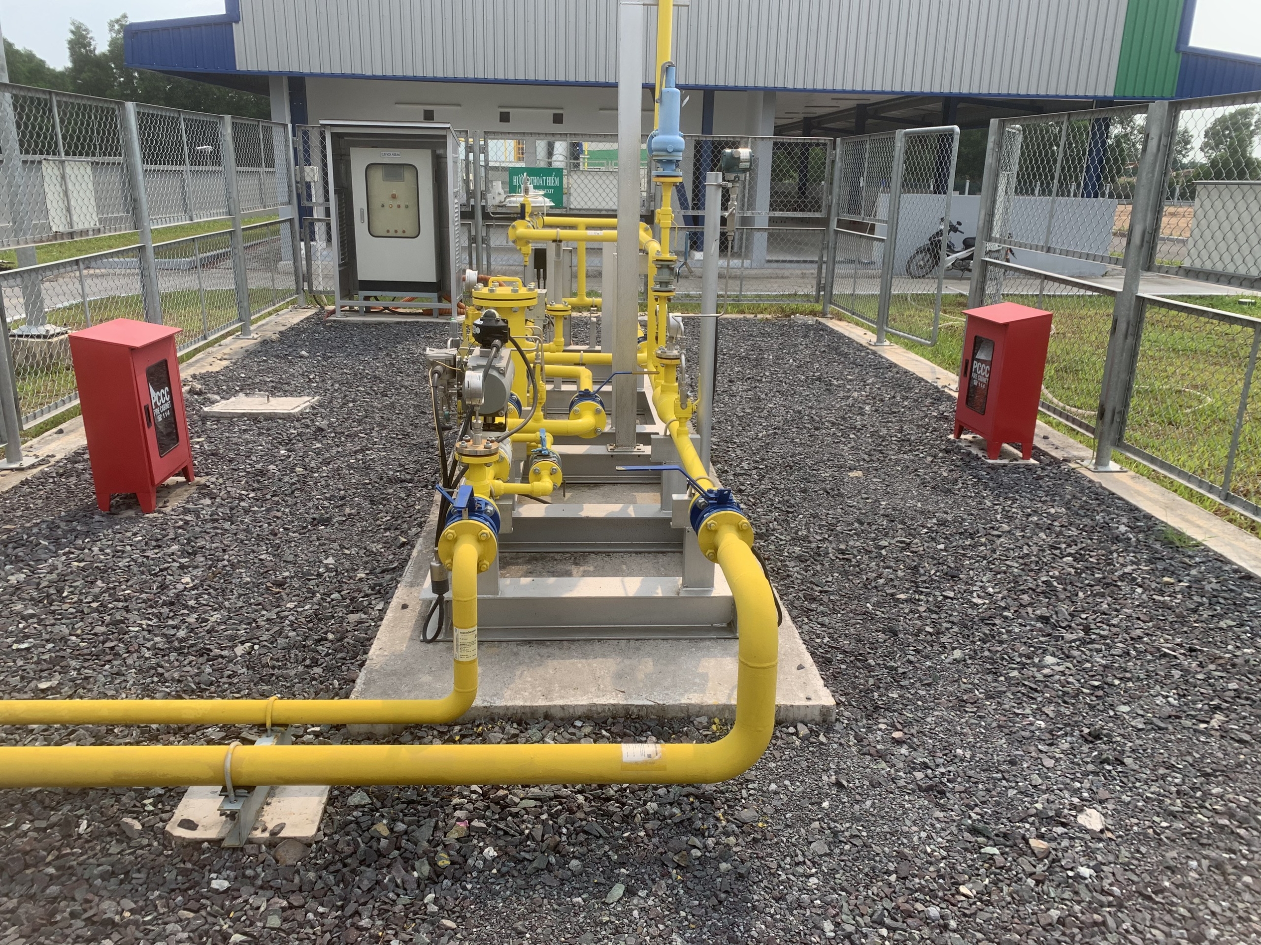 HỆ THỐNG TIẾP NHẬN VÀ CUNG CẤP KHÍ THIÊN NHIÊN CHO NHÀ MÁY NOX ASEAN