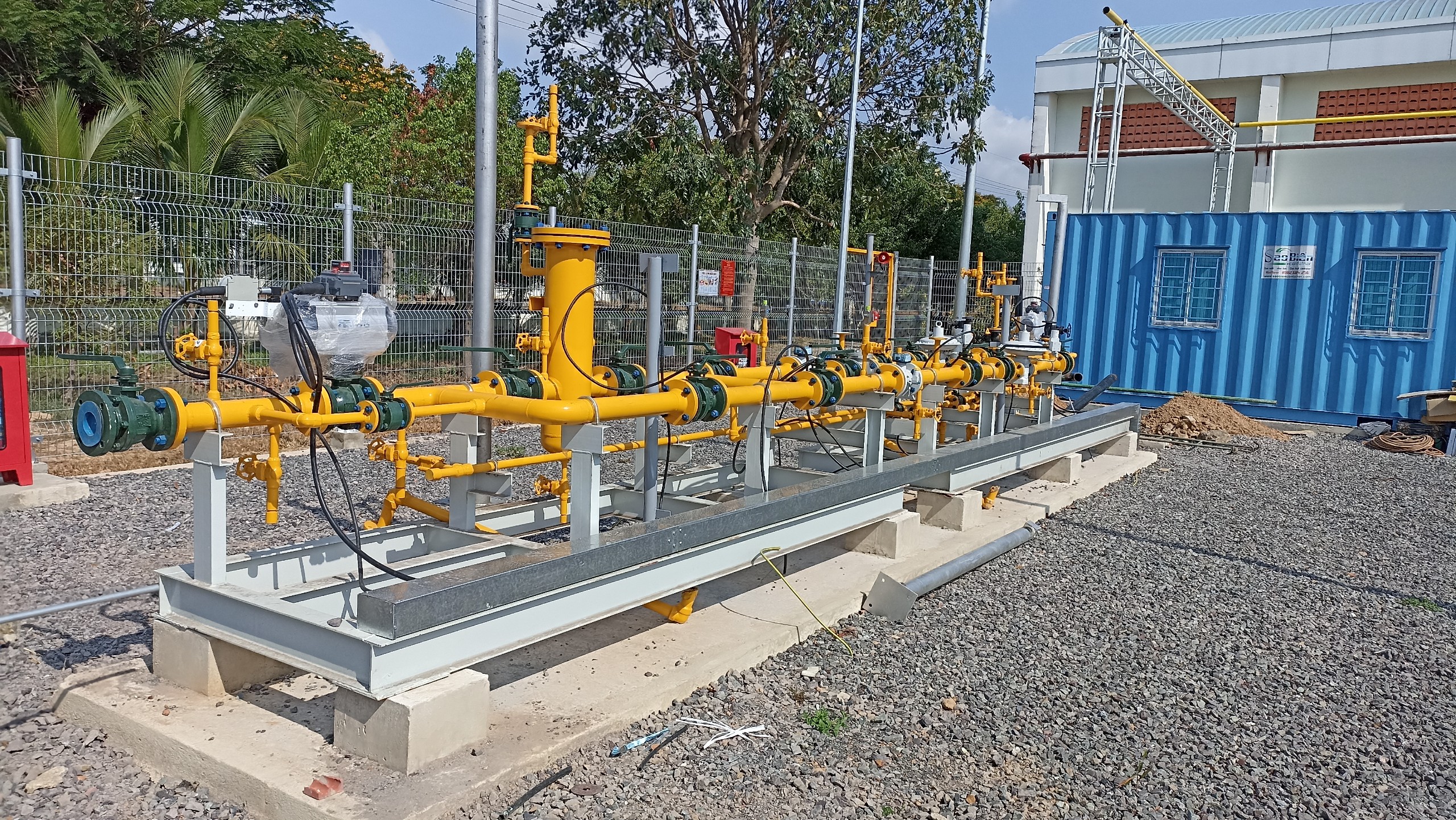 HỆ THỐNG ĐƯỜNG ỐNG CẤP KHÍ NG NHÀ MÁY PROMAX