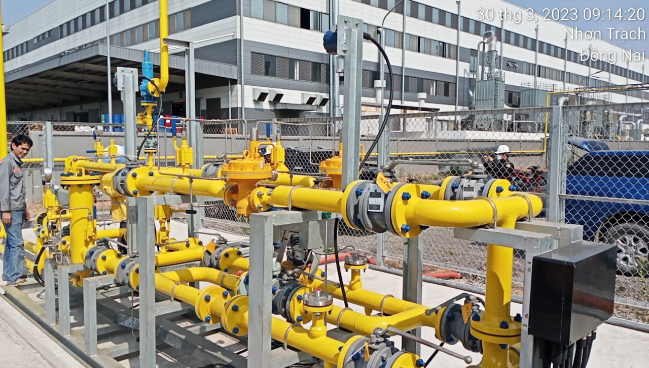 HỆ THỐNG ĐƯỜNG ỐNG, TRẠM TIẾP NHẬN VÀ ĐO ĐẾM KHÍ NHÀ MÁY LICHENG