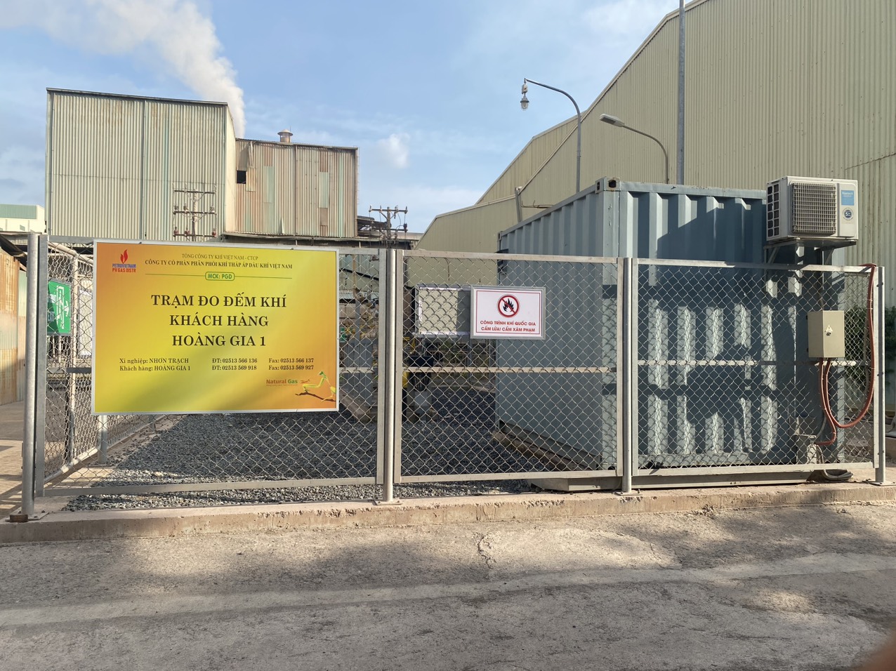 DỰ ÁN THI CÔNG LẮP ĐẶT TUYẾN ỐNG ĐẦU VÀO, ĐẦU RA VÀ TRẠM KHÍ KHÁCH HÀNG HOÀNG GIA
